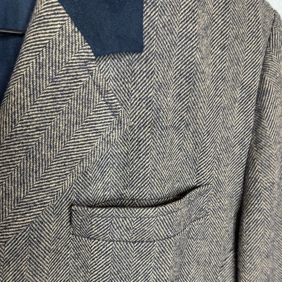 Pendleton Knockabouts Herringbone Women's Blazer 100% Virgin Wool - Picture 5 of 8